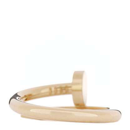 Cartier 18K Yellow Gold Juste Un Clou Ring 55 7.25 3 of 6