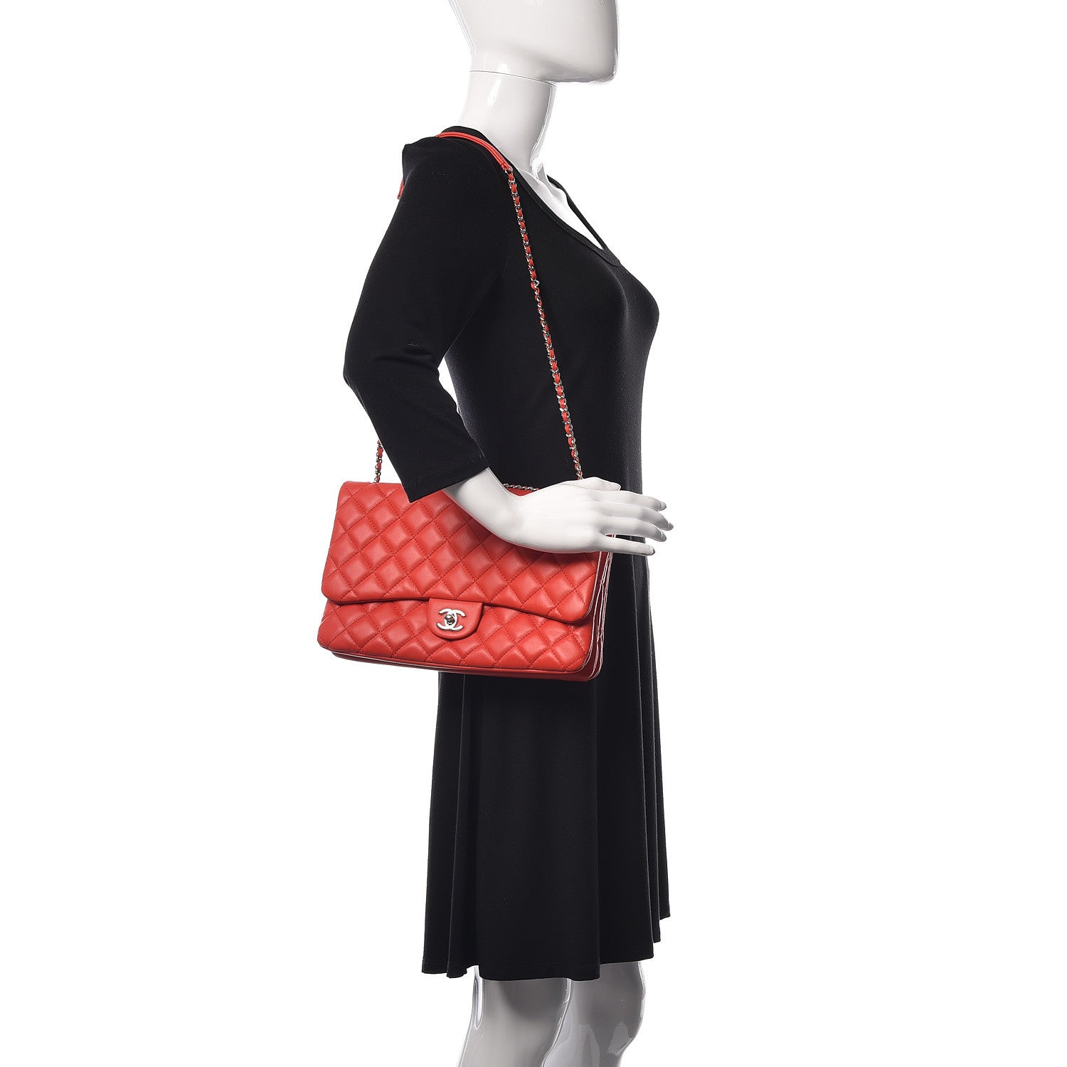 Chanel Calfskin Quilted Tender Touch Flap Bag Red 2 of 12