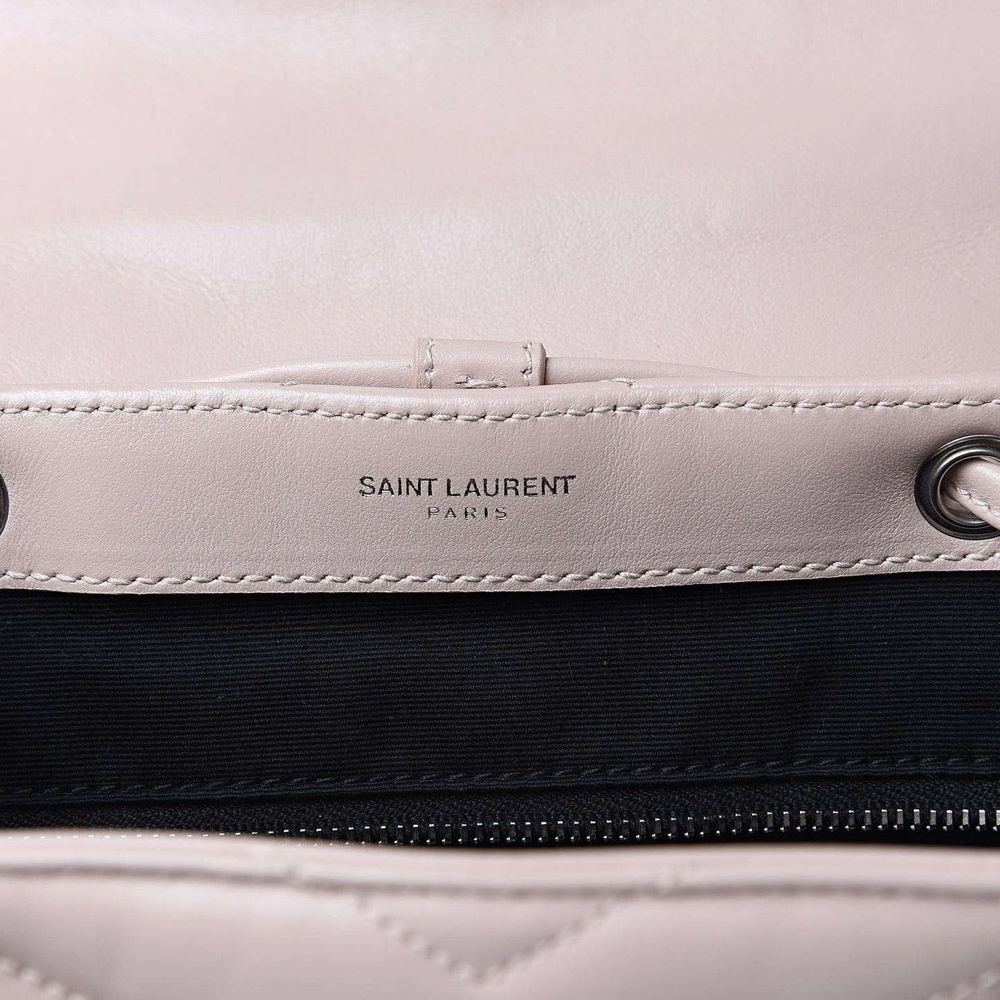 Calfskin Y Quilted Monogram Small Loulou Backpack Marble Pink