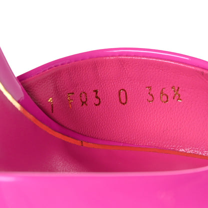 Valentino Garavani Patent DiscoBox 80/180mm Platform Pumps 36.5 Pink PP 6 of 8