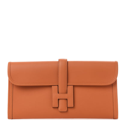 Hermes Swift Jige Elan 29 Clutch Orange 1 of 8
