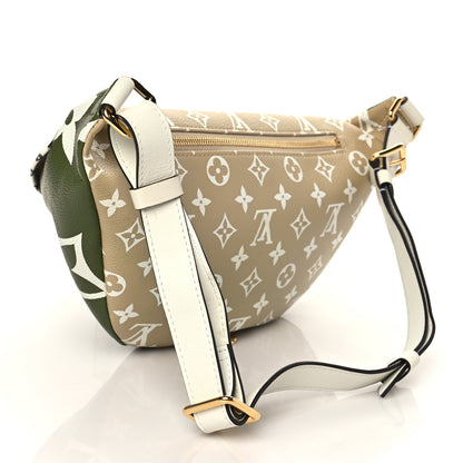 Louis Vuitton Monogram Giant Bumbag Kaki Beige 3 of 9