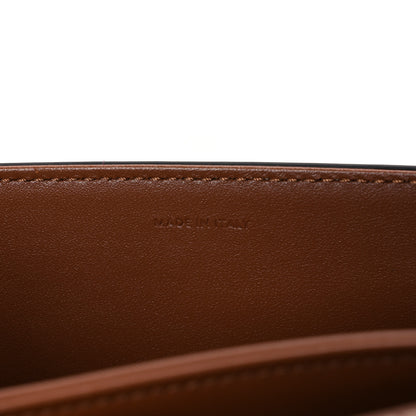 Celine Triomphe Canvas Calfskin Medium Triomphe Bag Tan 8 of 12