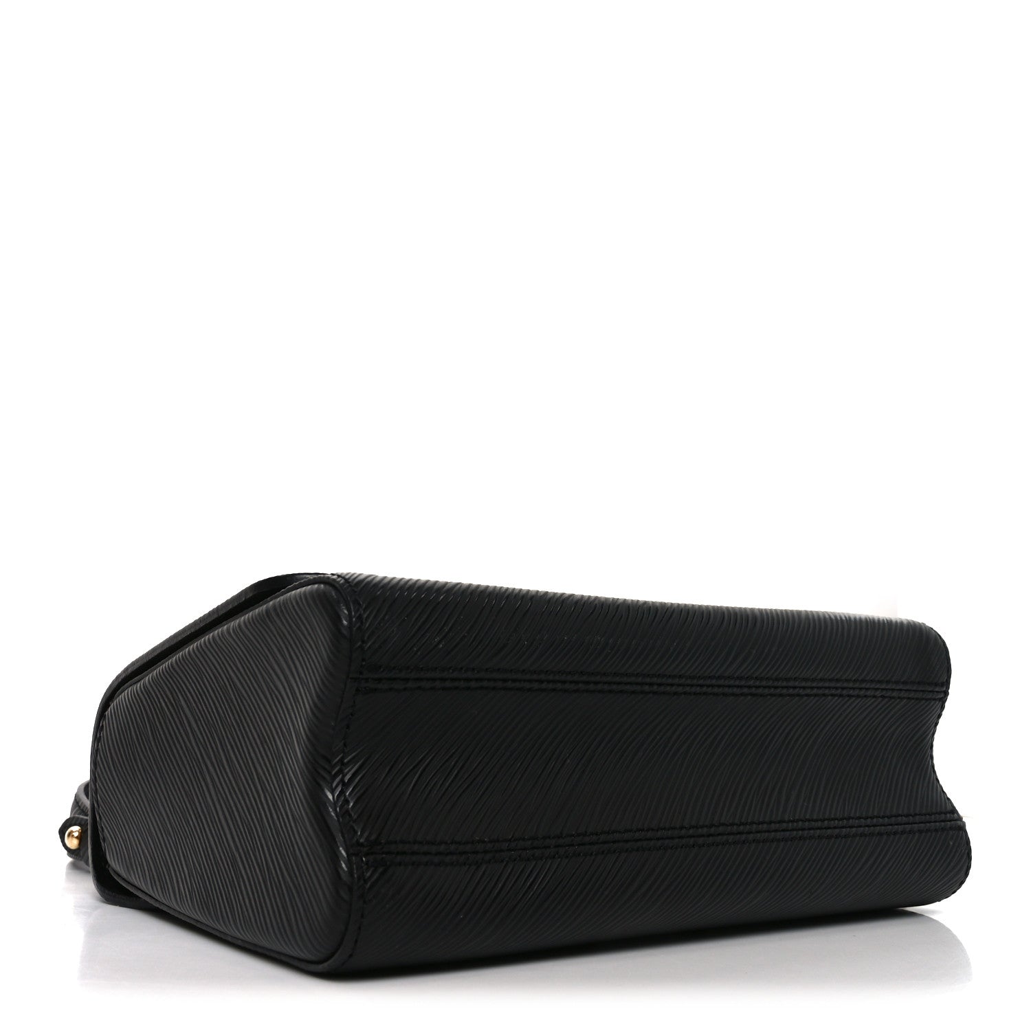 Louis Vuitton Epi Studded Sol Twist Shoulder Bag MM Black 1867384