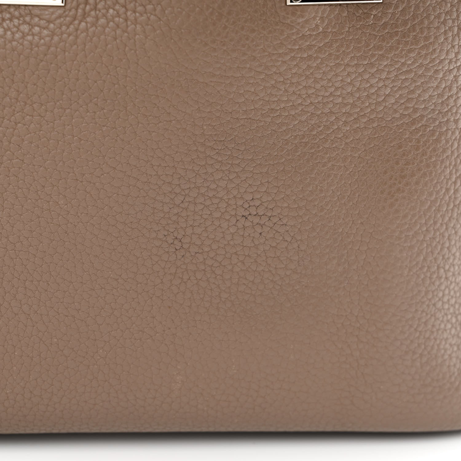 Hermes Taurillon Clemence Jypsiere 37 Etoupe 27 of 30