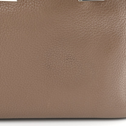 Hermes Taurillon Clemence Jypsiere 37 Etoupe 27 of 30