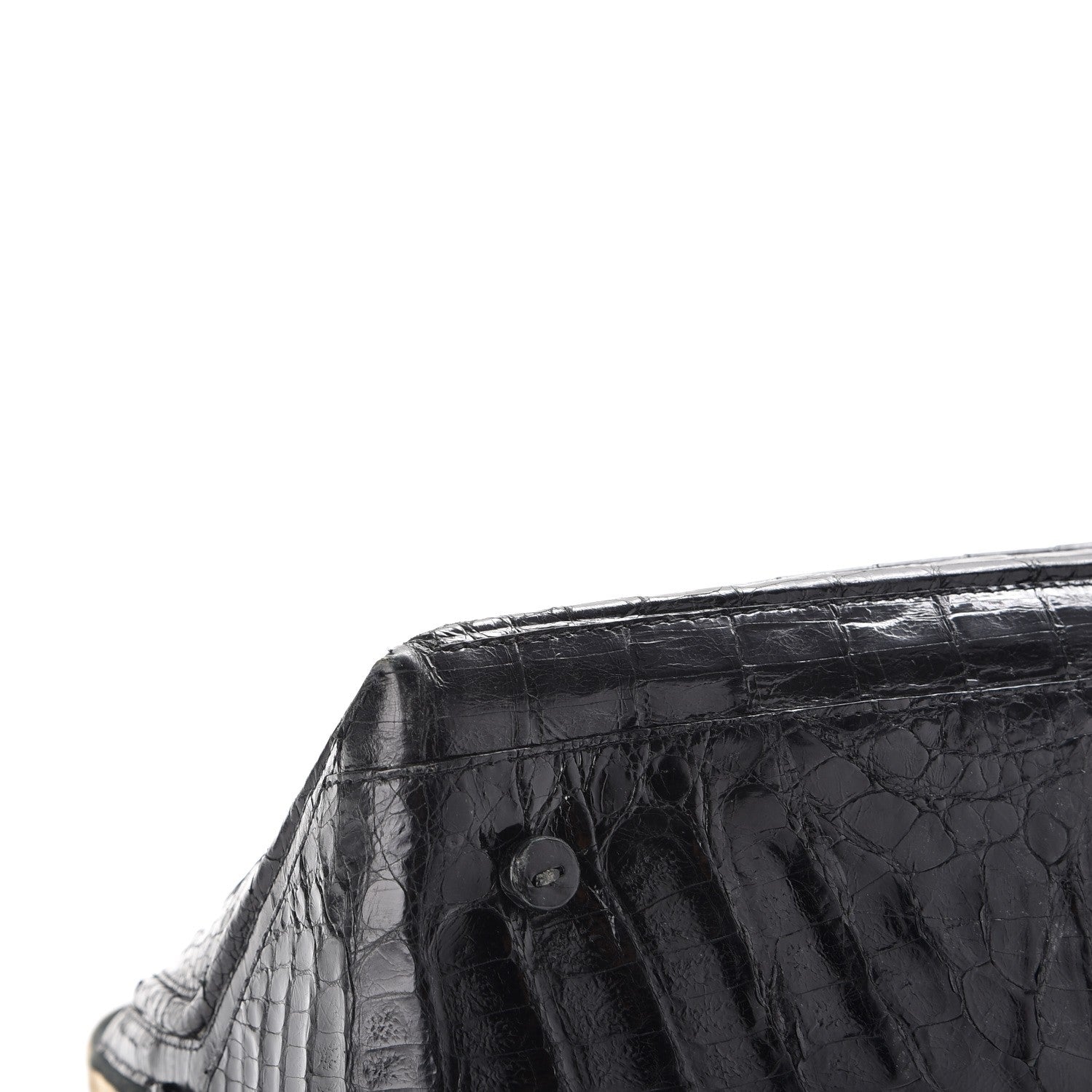 Nancy Gonzalez Crocodile Top Handle Tote Black 19 of 25