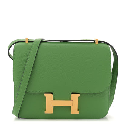 Hermes Epsom Constance 18 Vert Yucca 1 of 12