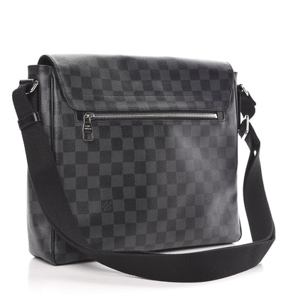 Louis Vuitton Damier Graphite District MM 3 of 13