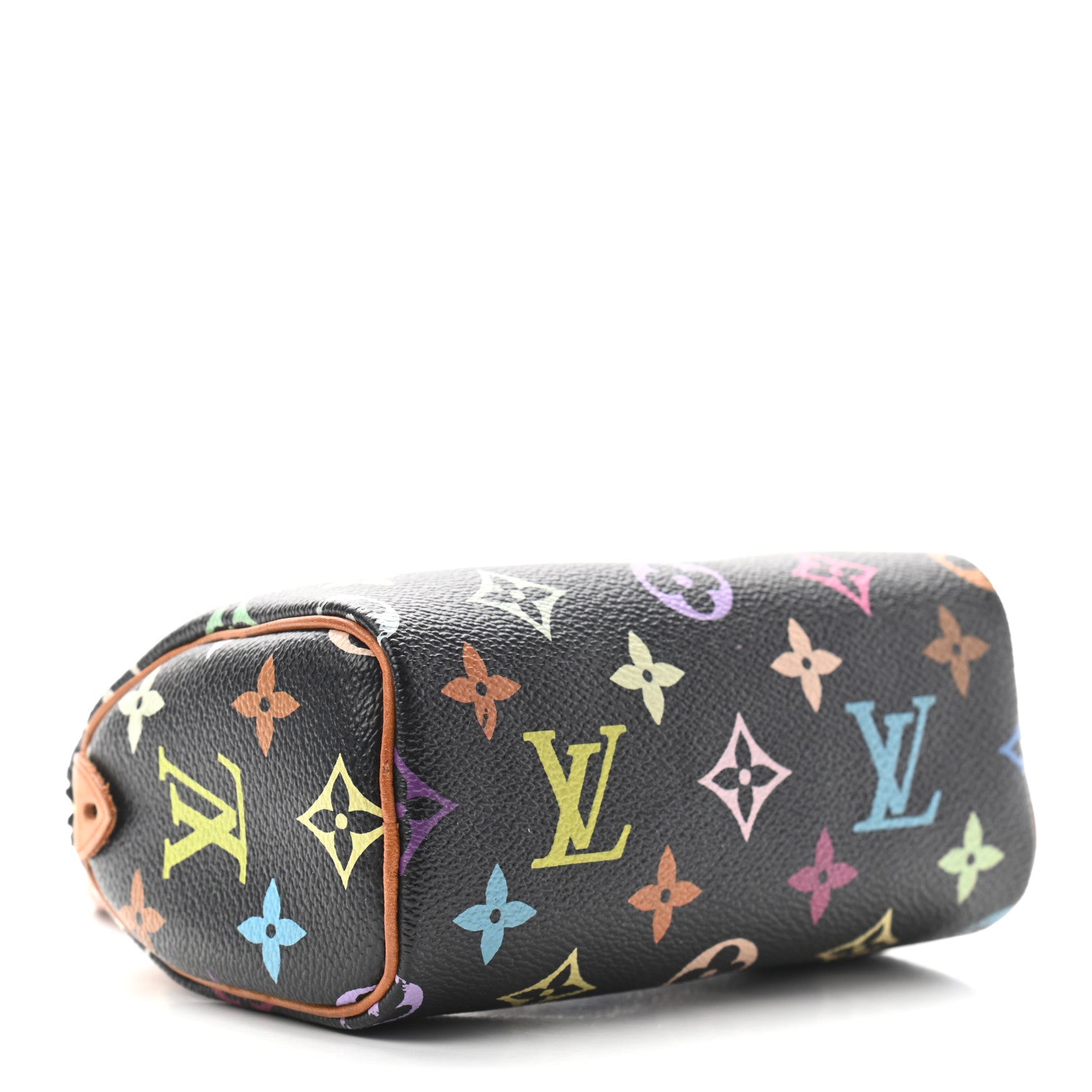 Louis Vuitton Monogram Multicolor Mini Sac HL Speedy Black 4 of 8