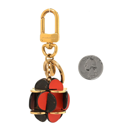 Louis Vuitton Monogram Flowering Bag Charm Key Ring 2 of 4