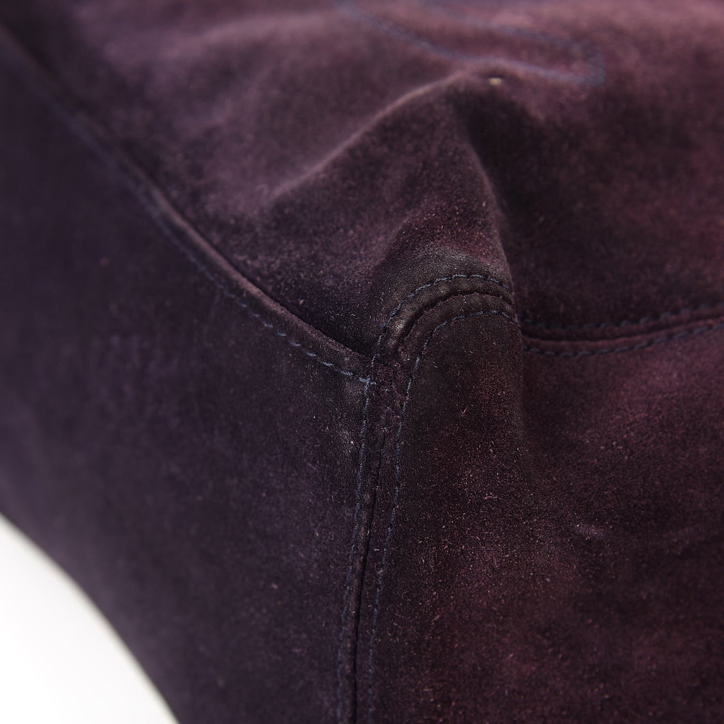 Suede CC Tote Purple