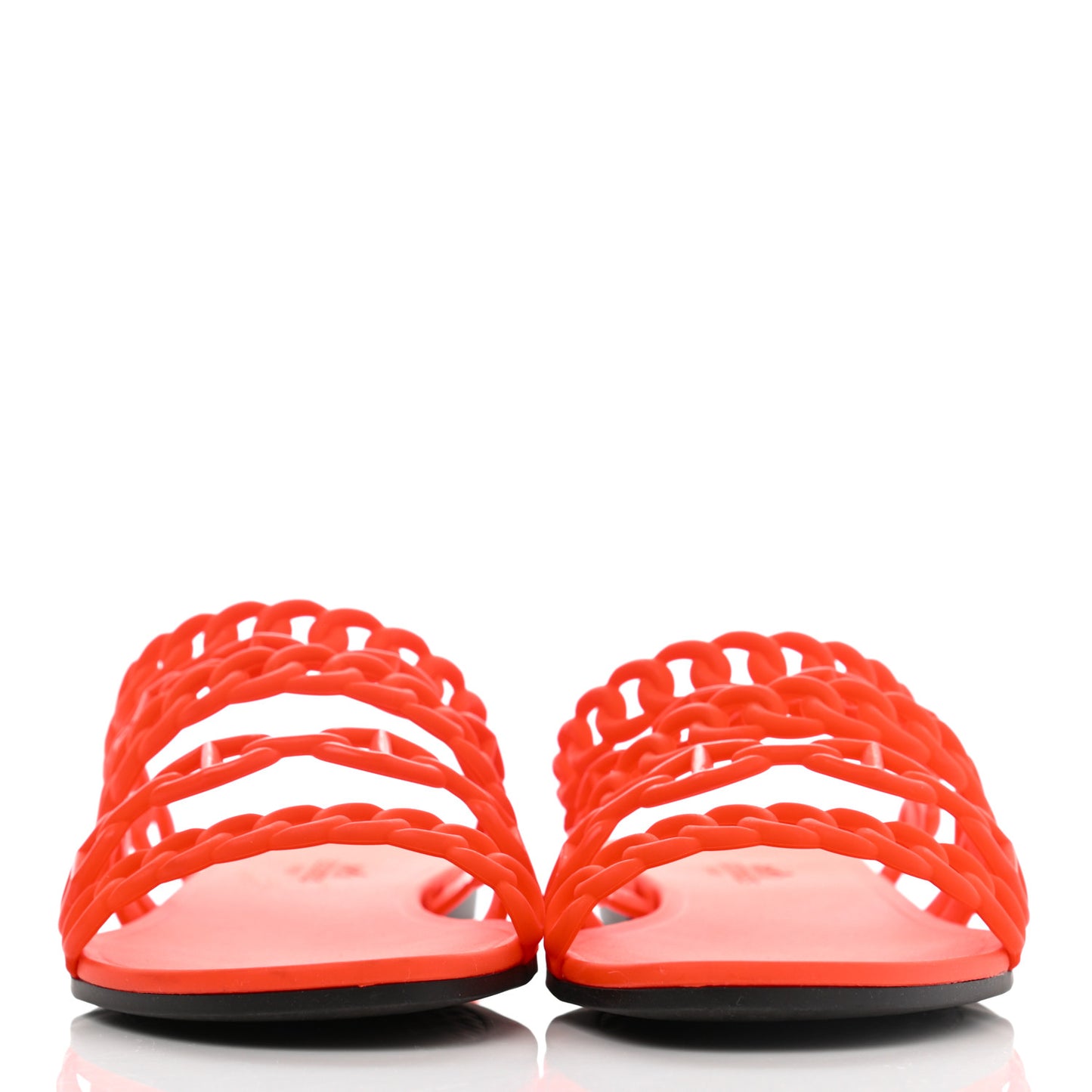 Rubber Chaine d'Ancre Nude Sandals 38 Pavot