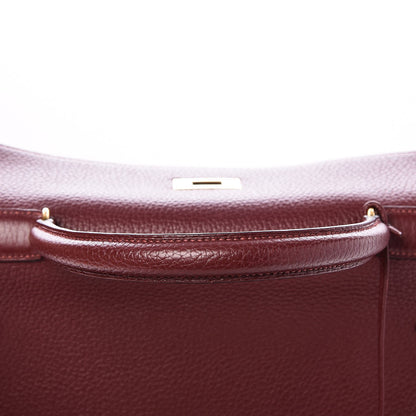 Hermes Fjord Kelly Sellier 35 Rouge H 30 of 36