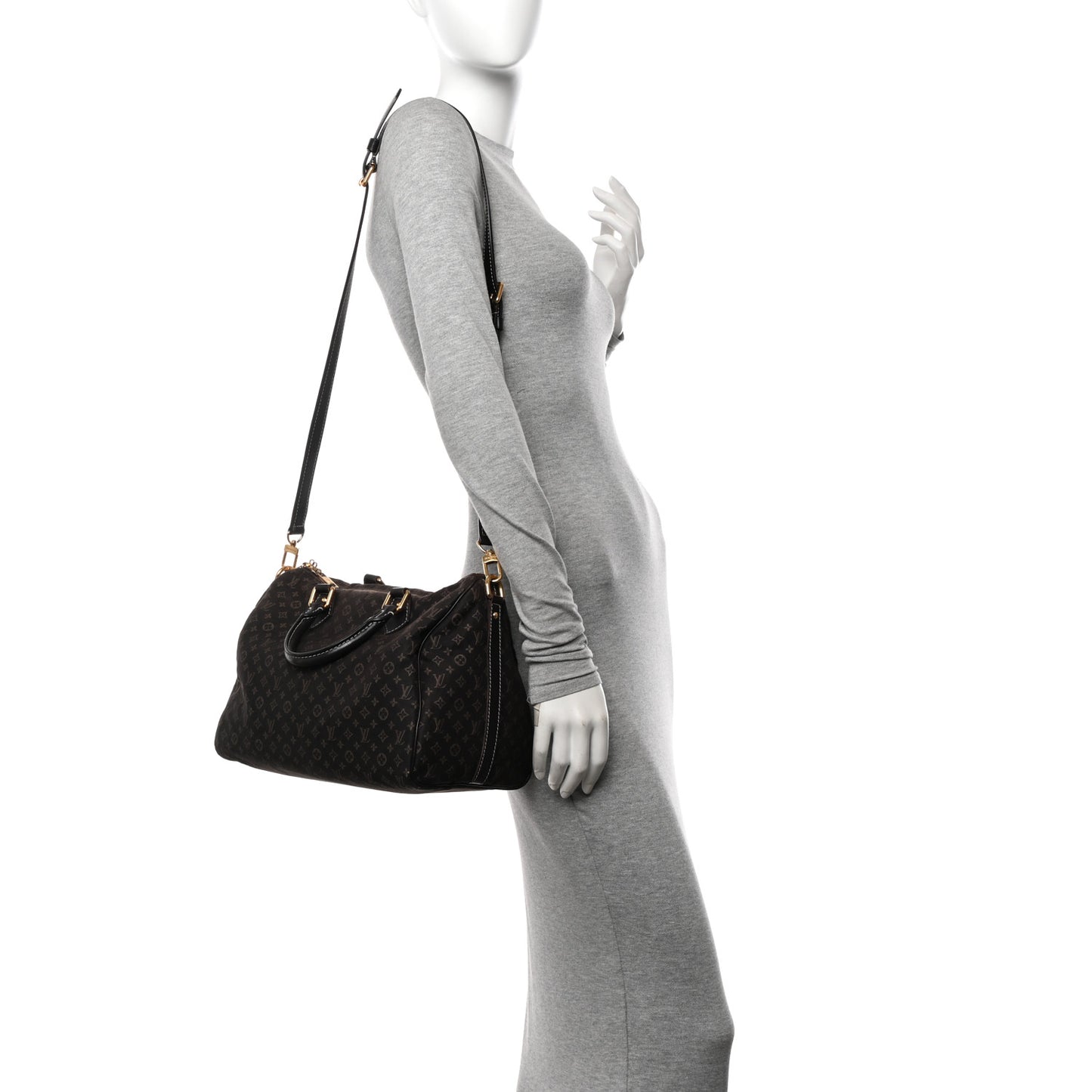 Monogram Idylle Speedy Bandouliere 30 Fusain