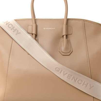Givenchy Box Calfskin Small Antigona Sport Top Handle Bag Beige Cappuccino 8 of 12