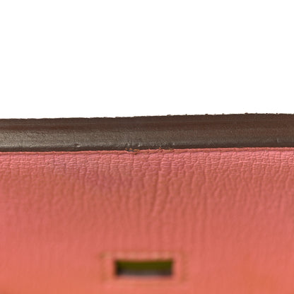 Hermes Chevre Mysore Horseshoe Birkin 30 Rose Confetti Soufre 35 of 47