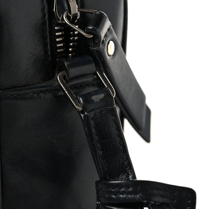 Saint Laurent Calfskin Matelasse Monogram Lou Camera Bag Black 12 of 12