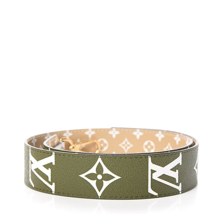 Louis Vuitton Monogram Giant Bandouliere Shoulder Strap Kaki 2 of 4