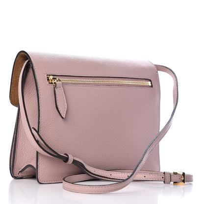 Burberry Derby Calfskin House Check Small Macken Crossbody Bag Pale Orchid 3 of 10