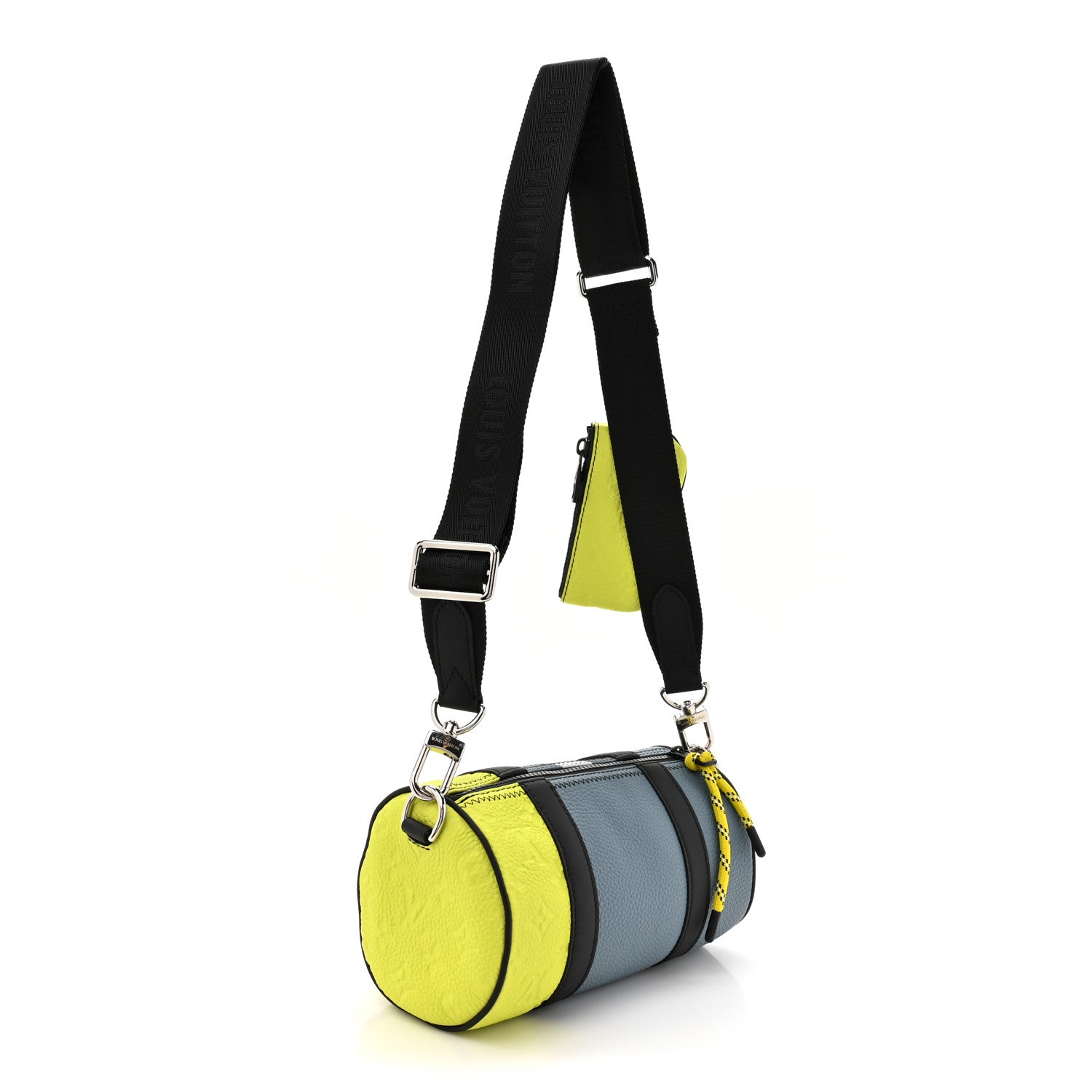 Louis Vuitton Taurillon Polochon Yellow 3 of 9