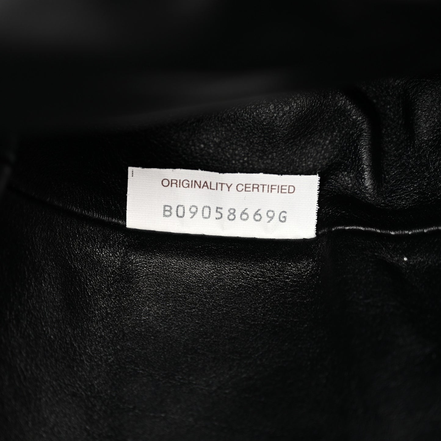 Smooth Butter Calf The Pouch Oversized Clutch Black