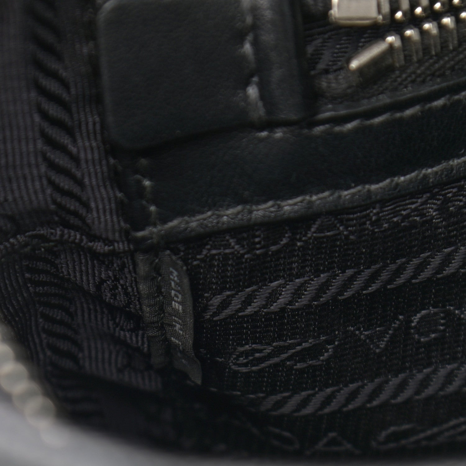 Prada Saffiano Flat Messenger Bag Black 6 of 11