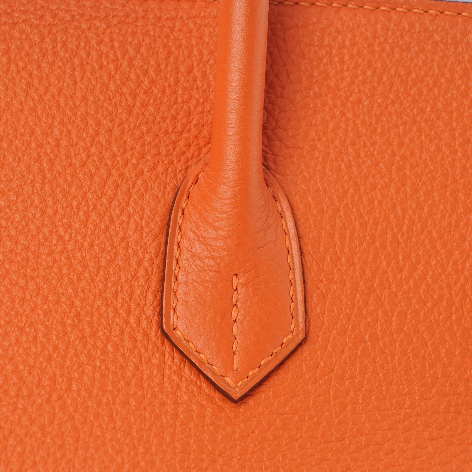 Hermes Togo Birkin 35 Orange 29 of 33