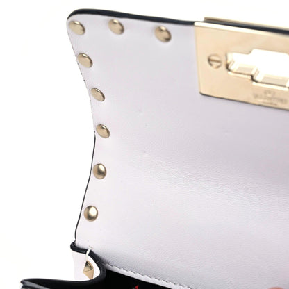 Valentino Garavani Nappa Micro Rockstud Spike Shoulder Bag White 10 of 10