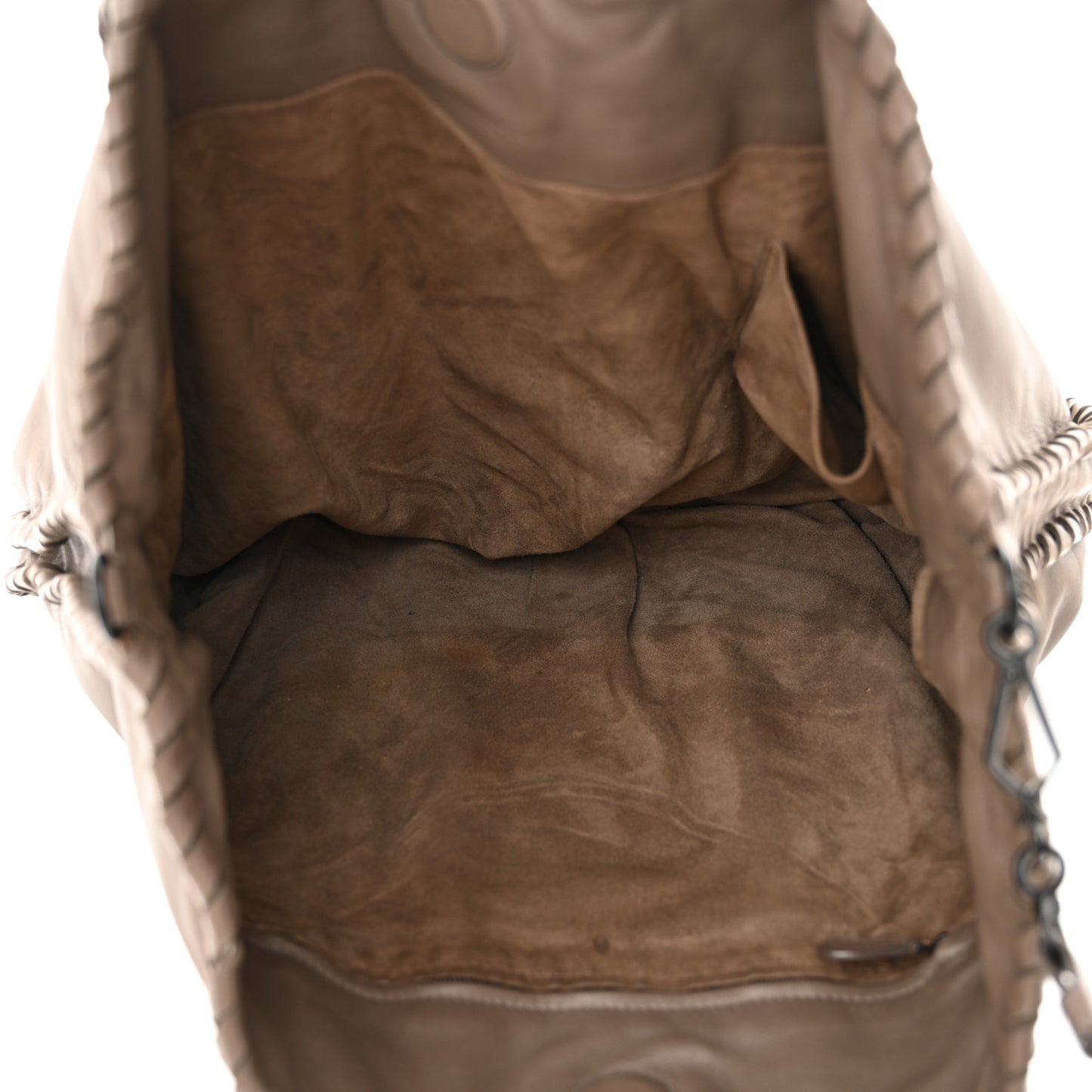 Nappa Intrecciato Ayers Tote Grey