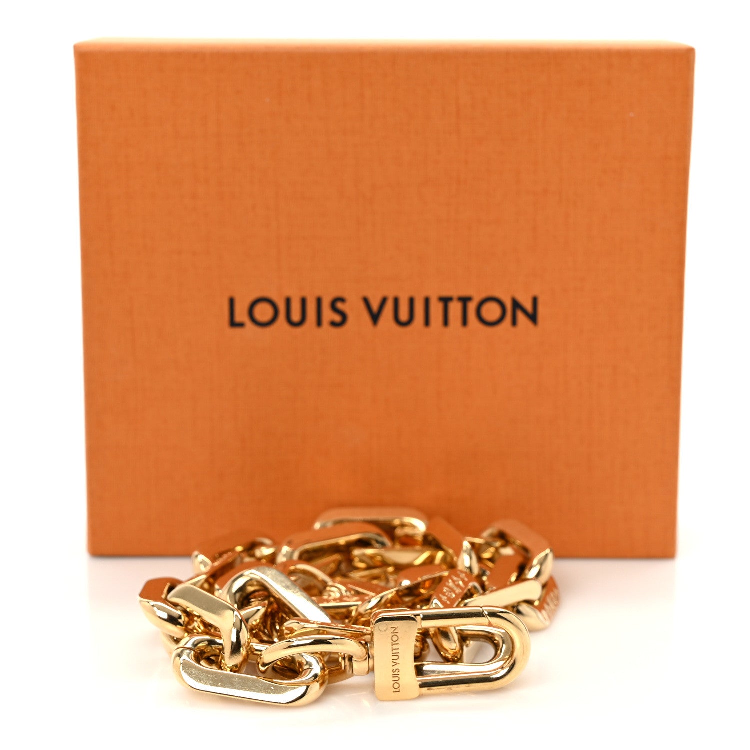 Louis Vuitton Metal Coussin Chain Strap Gold 5 of 5