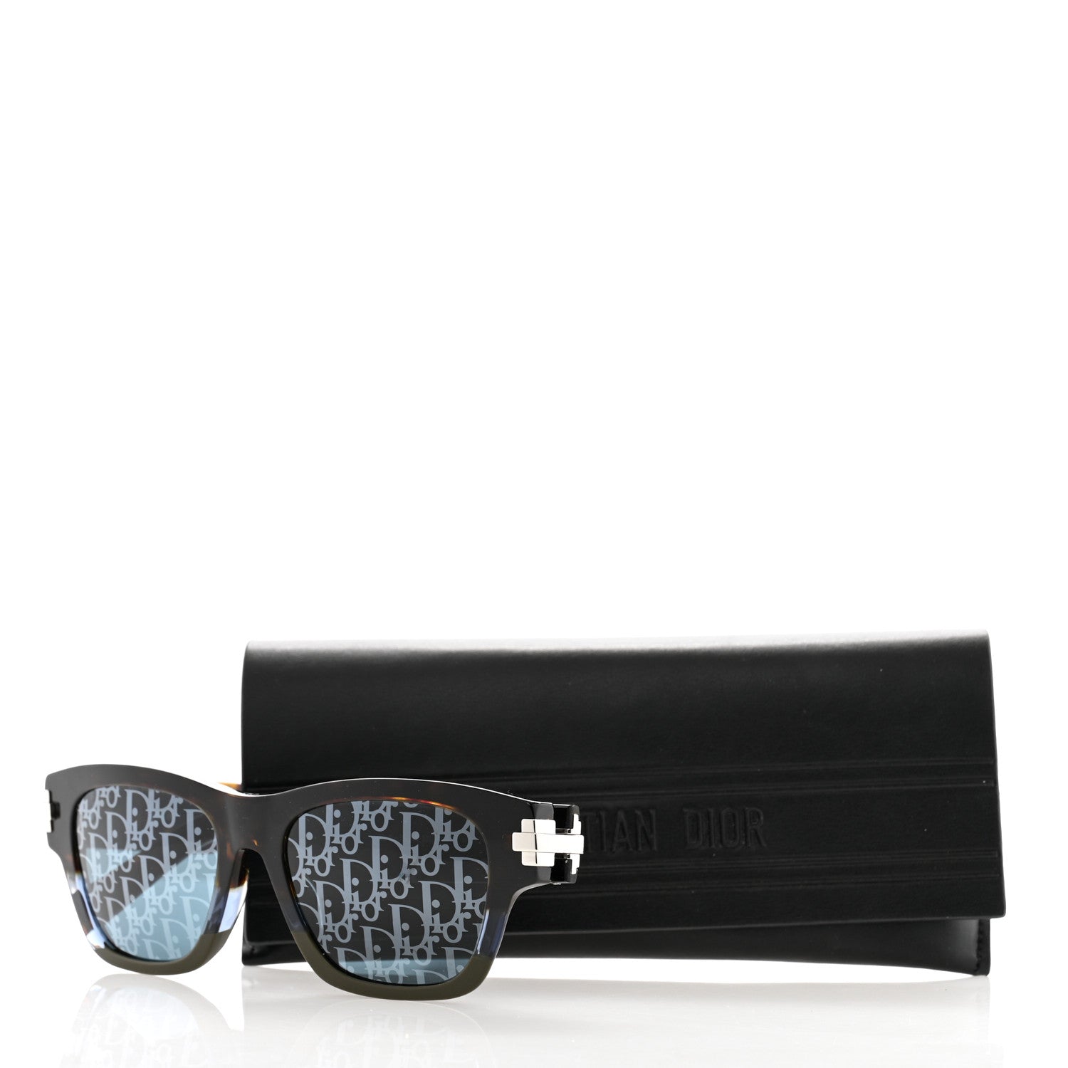 Christian Dior Acetate DiorBlackSuit XL S2U Oblique Sunglasses Blue Tortoise 8 of 8