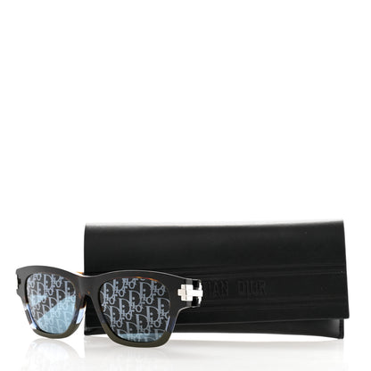Christian Dior Acetate DiorBlackSuit XL S2U Oblique Sunglasses Blue Tortoise 8 of 8