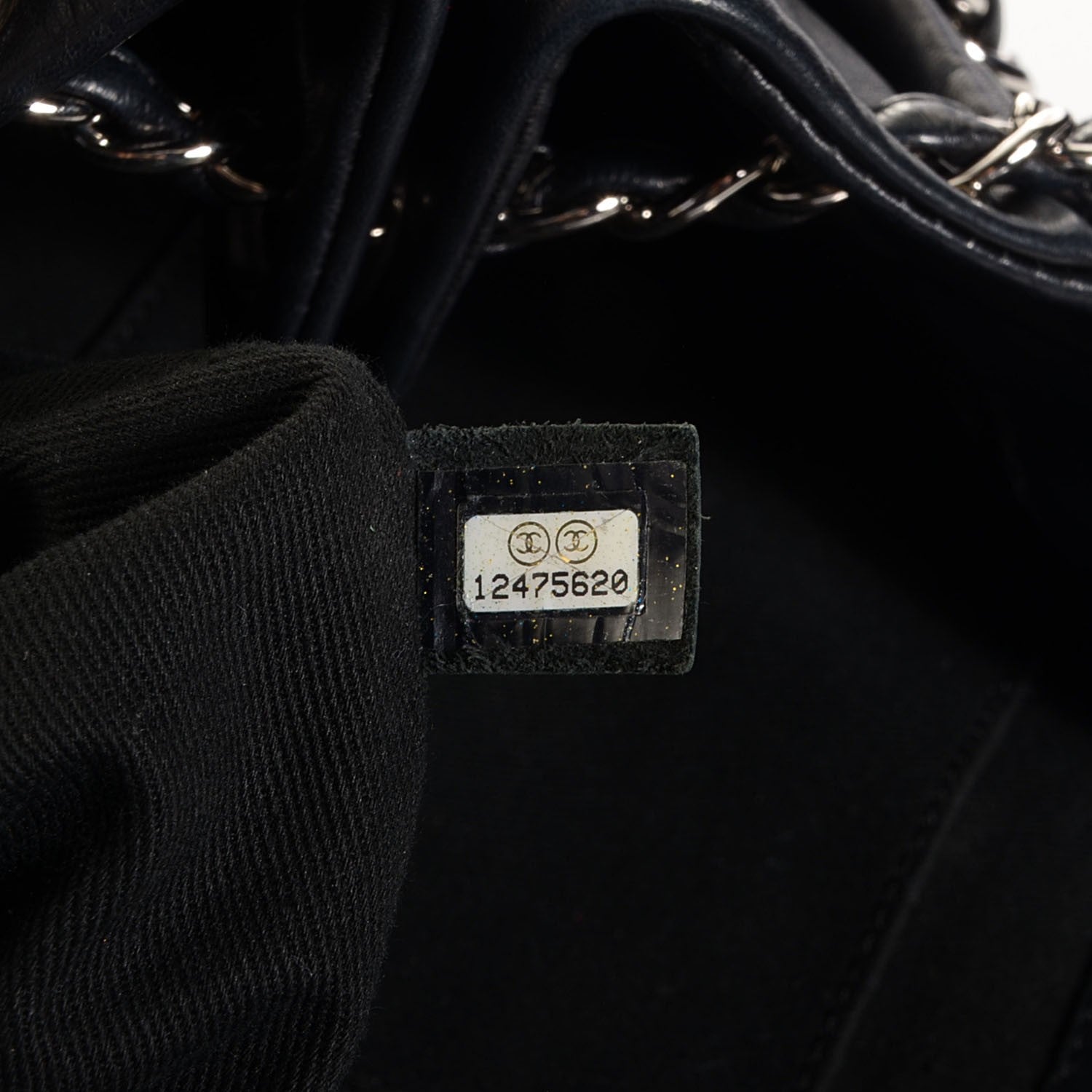Chanel Lambskin Sensual Hobo Black 7 of 7