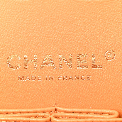 Chanel Caviar Quilted Medium Double Flap Light Brown 6 of 11