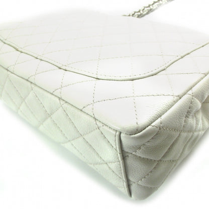 Chanel Caviar Jumbo Flap White 5 of 12