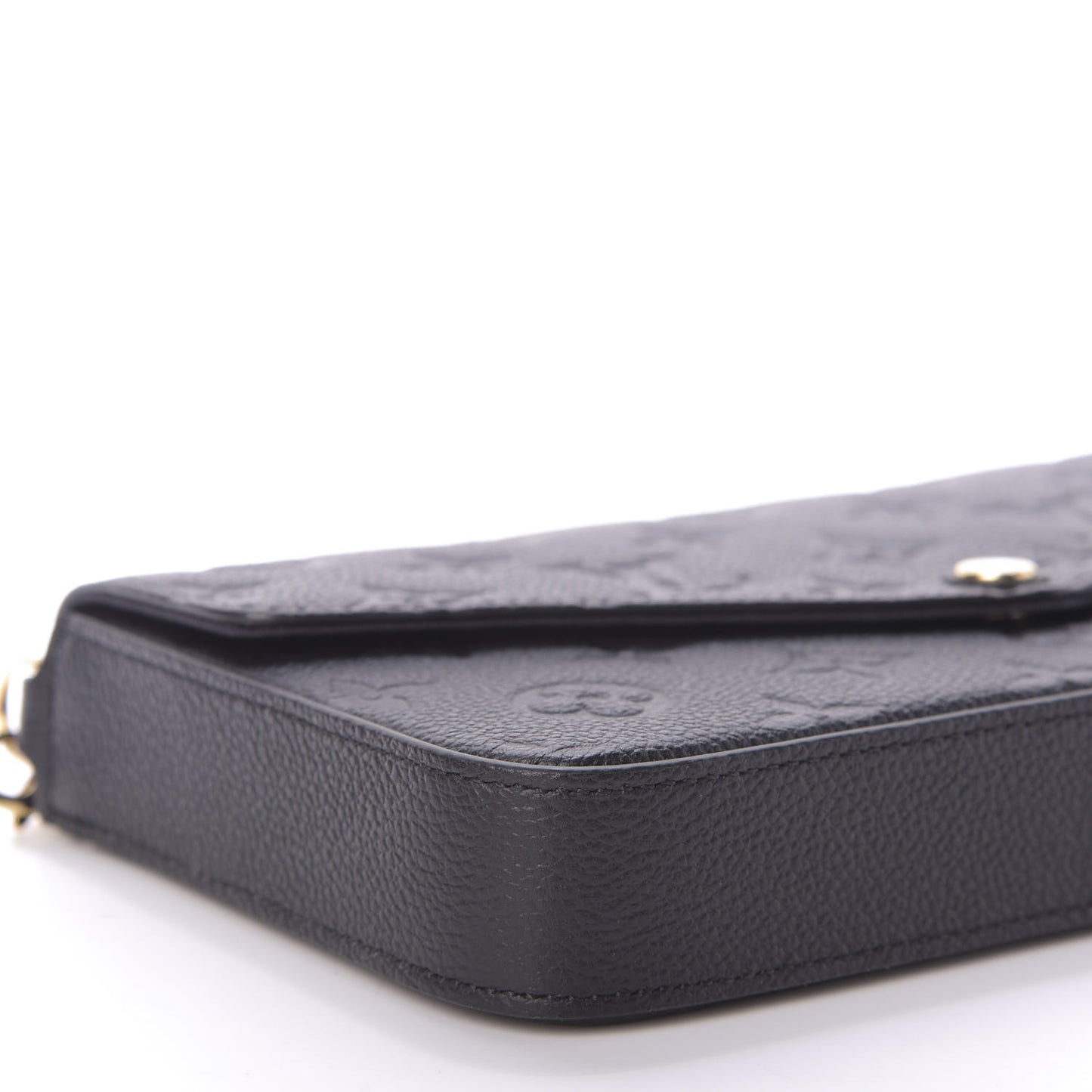 Empreinte Pochette Felicie Chain Wallet Black