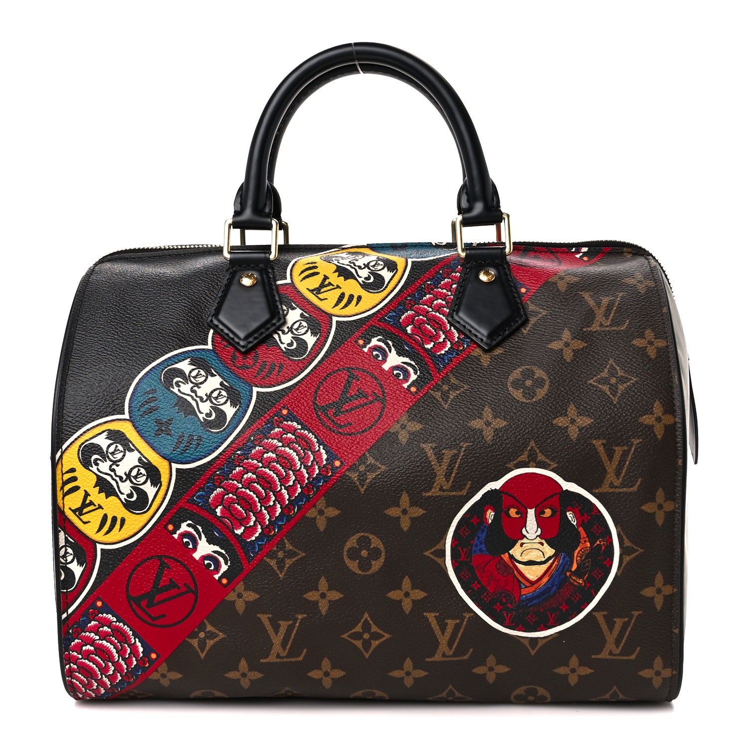 Louis Vuitton Monogram Kabuki Speedy 30 1 of 10