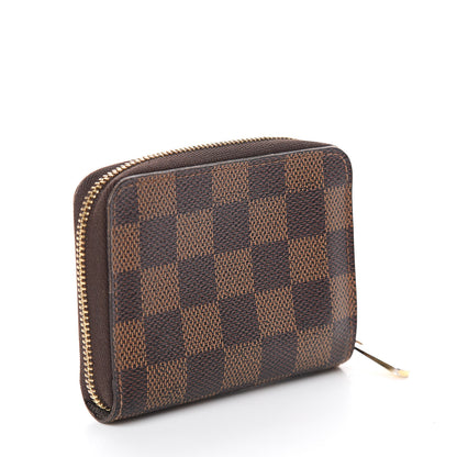 Louis Vuitton Damier Ebene Zippy Coin Purse 2 of 5