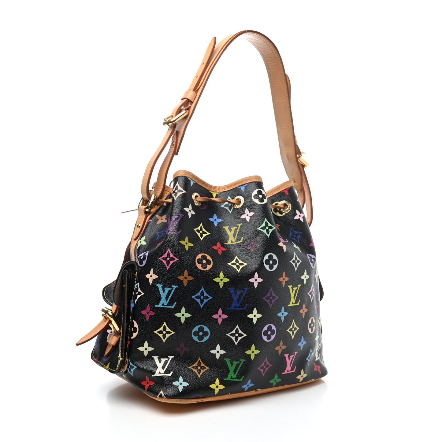 Monogram Multicolor Petit Noe Black