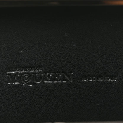 Alexander McQueen Patent Skull Knuckle Oil Slick Duster Box Clutch Multicolor 6 of 8