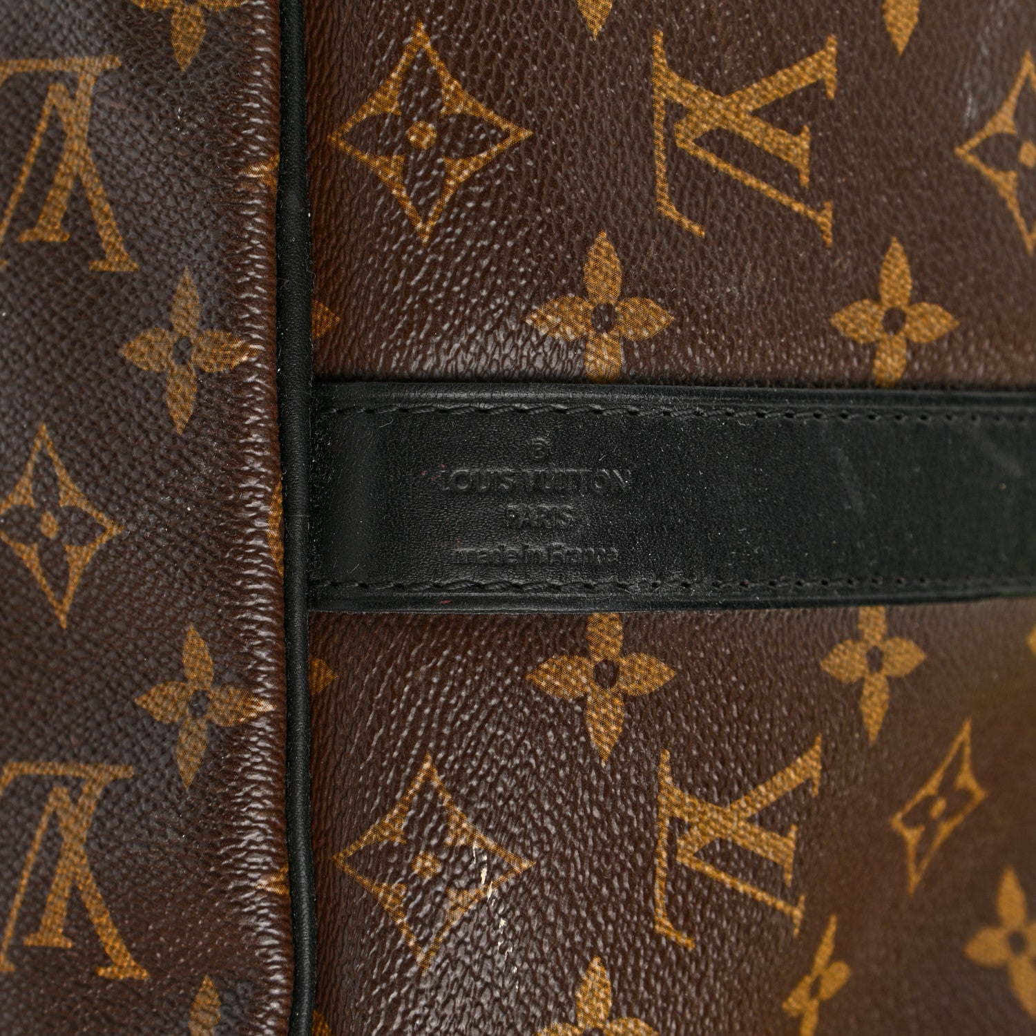 Louis Vuitton Monogram Macassar Keepall Bandouliere 45 6 of 12
