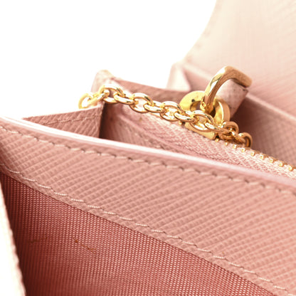 Prada Saffiano Envelope Wallet Orchidea 9 of 12