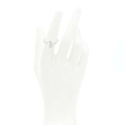 David Yurman Sterling Silver Diamond Marquise Ring 53 6.25 2 of 4
