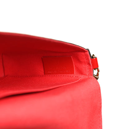 Louis Vuitton Vernis Felicie Pochette Chain Wallet Cherry 11 of 15