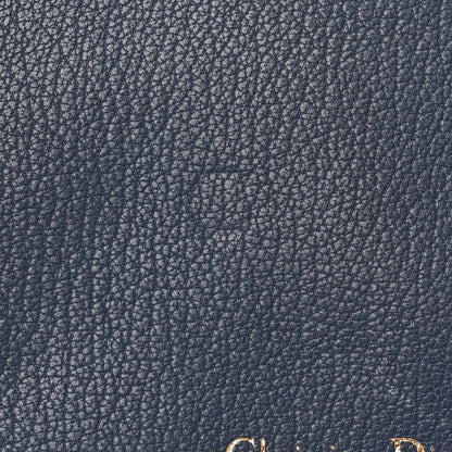 Christian Dior Goatskin Saddle Long Wallet With Chain Dark Blue 13 of 14