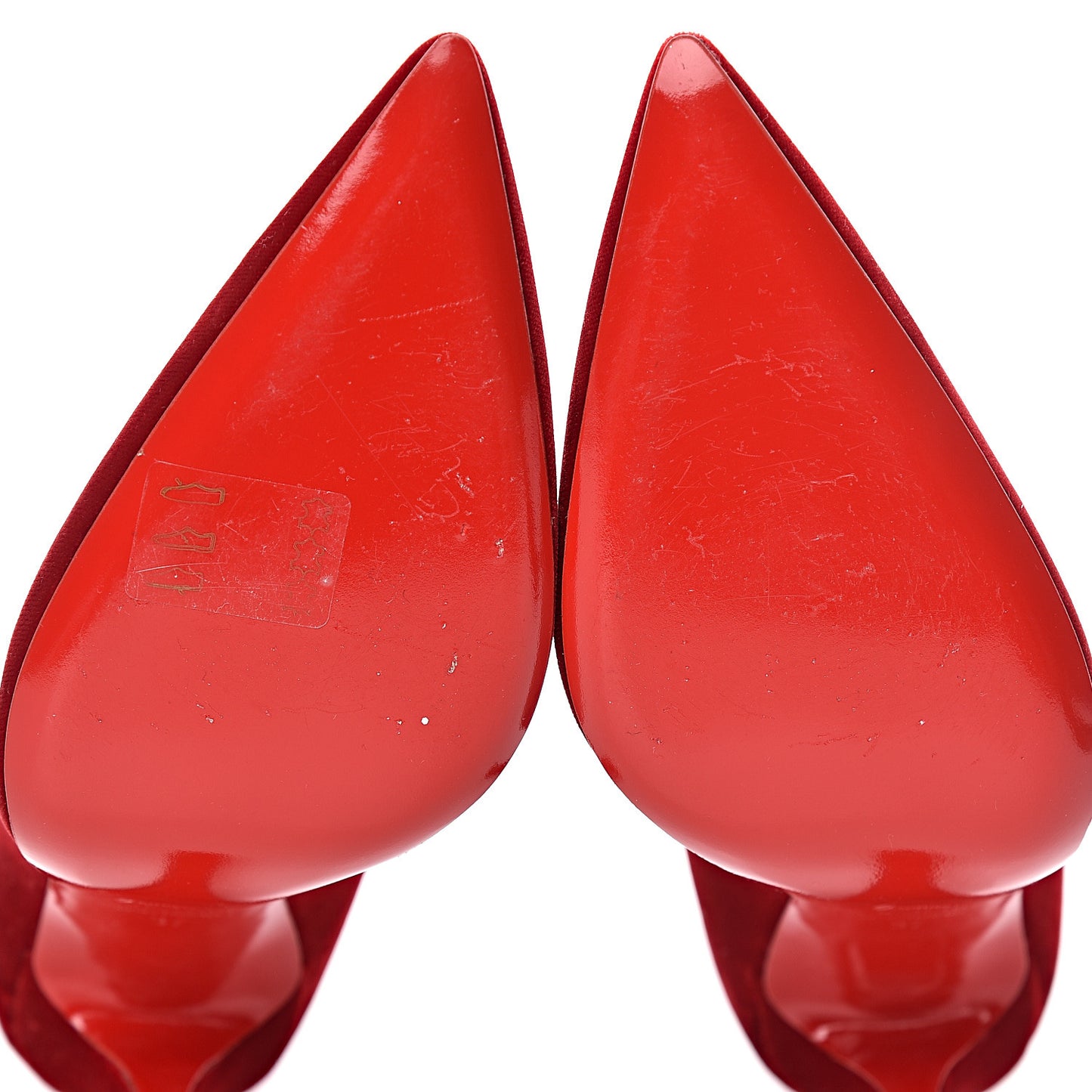 Velvet Decoltish 100 Pumps 37 Rosso