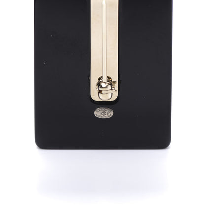 Chanel Resin CC Perfume Bottle Brooch Black Multicolor 4 of 6
