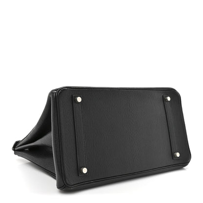 Hermes Chevre De Coromandel Birkin 35 Black 4 of 17