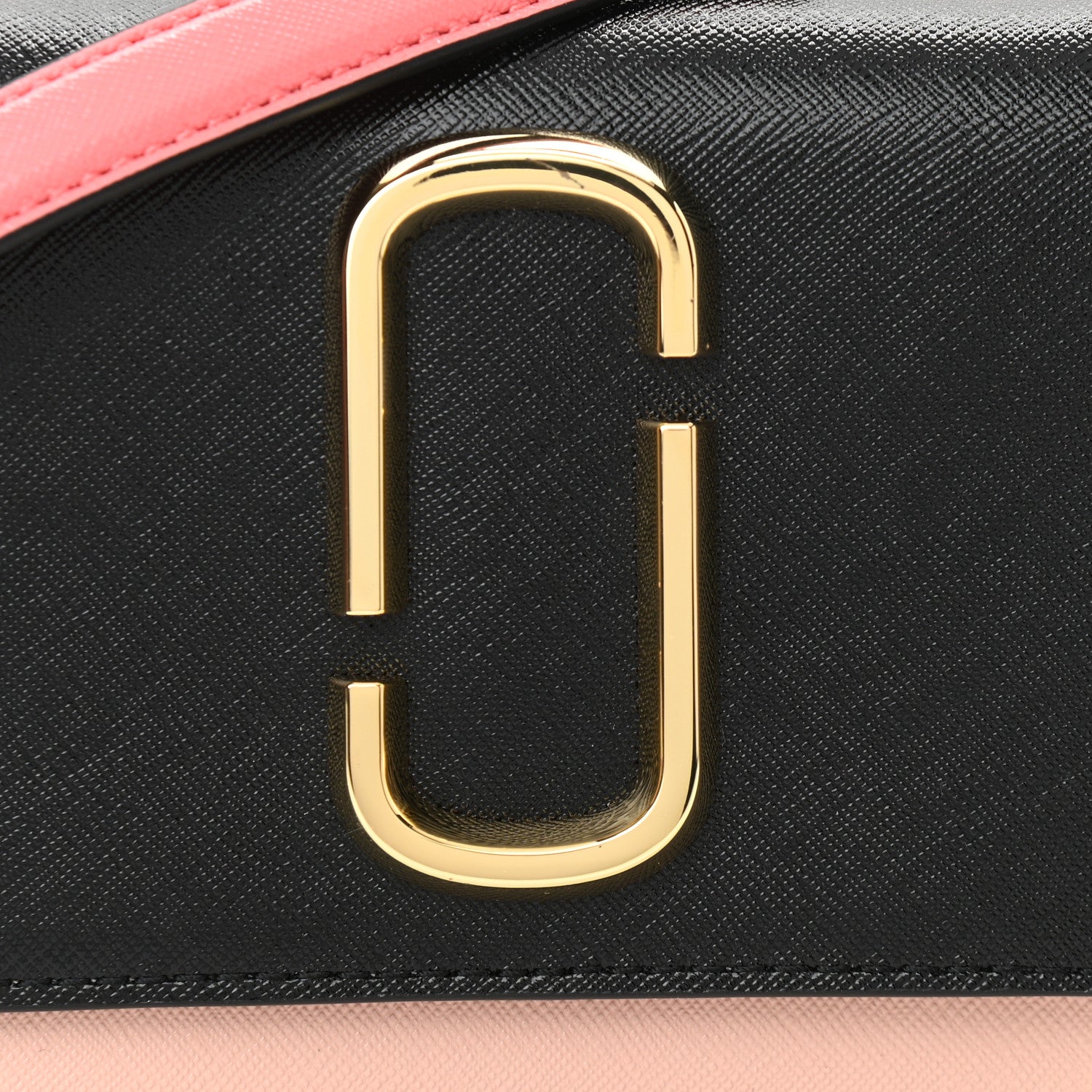 Marc Jacobs Saffino Snapshot Wallet on Chain Black Rose 7 of 9